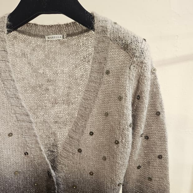 Max Mara) Marella mohair cardigan