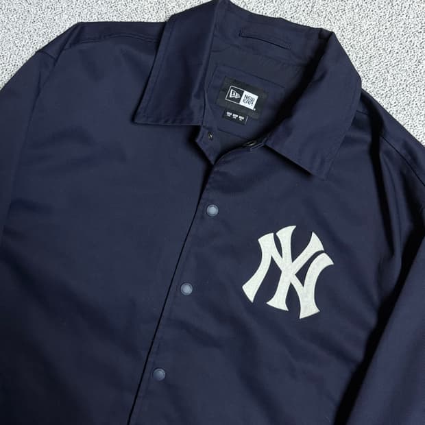 MLB 뉴에라 코치 자켓 (네이비)