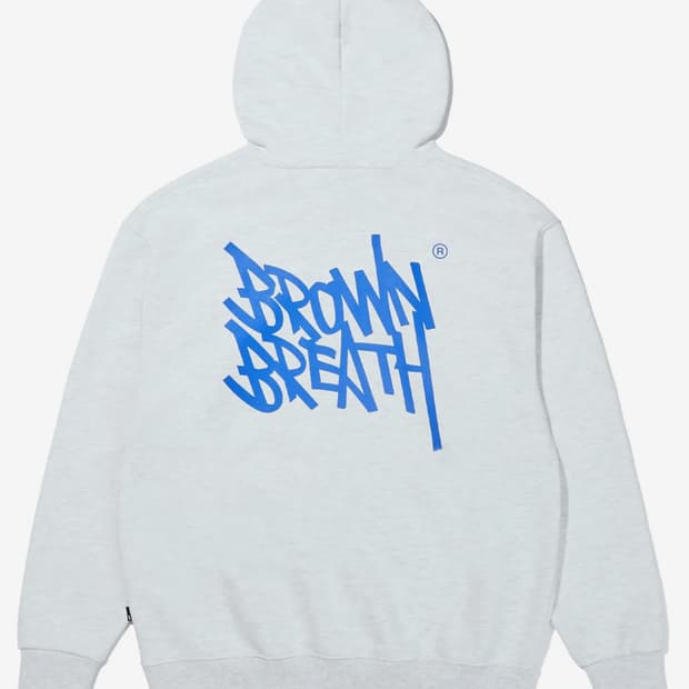 브라운브레스 TAG HOODIE - ASH