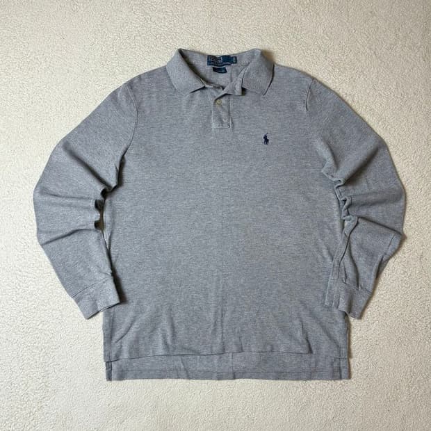 폴로 랄프로렌 00's 포니 로고 카라 롱슬리브 PN7036