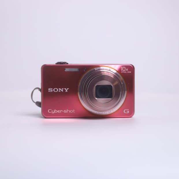 소니 사이버샷 WX100 핑크