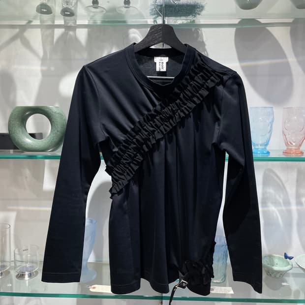 23AW 느와 케이 니노미야 ruffled long sleeve