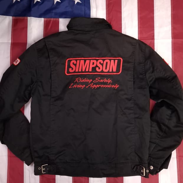 오리지날 일본판 SIMPSON 심슨 라이더 자켓