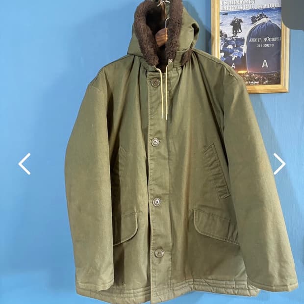 50-60s USAF 시빌리언 vintage B-9 Parka