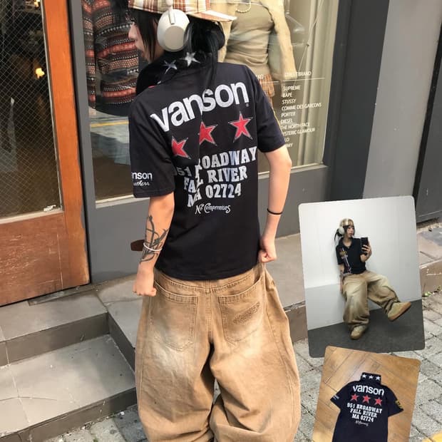 Vanson Star PK T-shirt