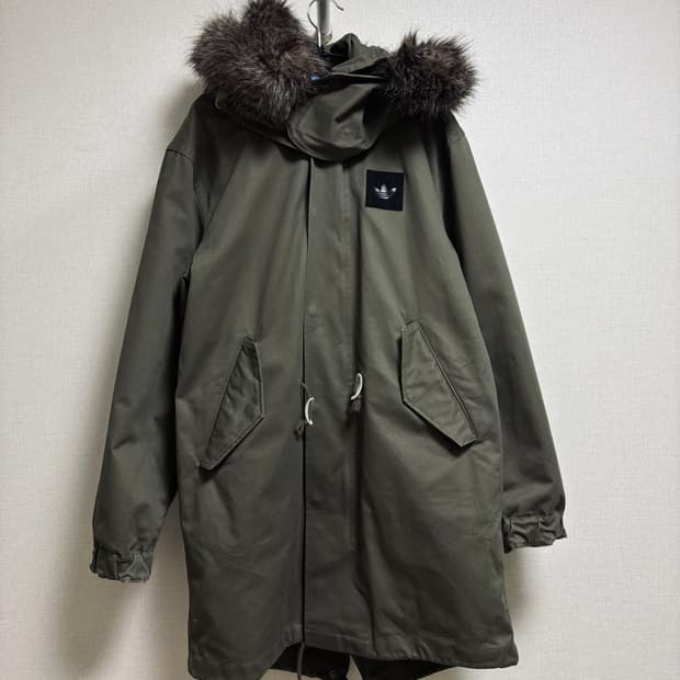 아디다스 Adidas Originals 롱야상 개파카 95