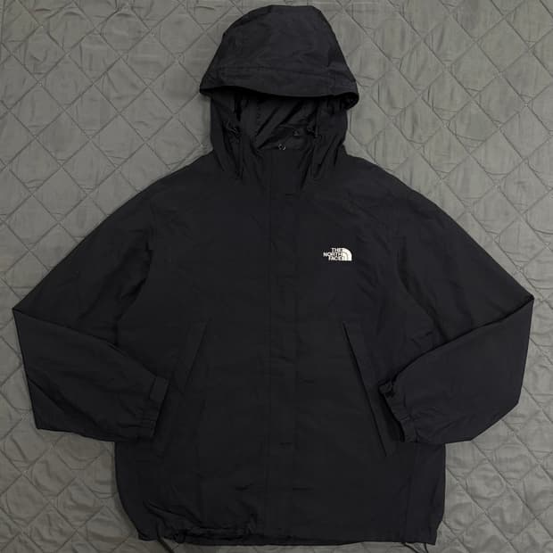 XL 노스페이스 블랙 바람막이