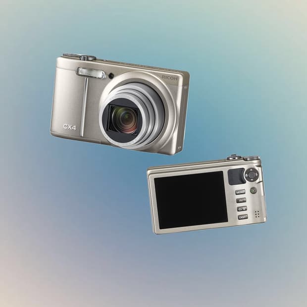  RICOH 리코 CX4 골드 디지털카메라 디카 빈티지카메라