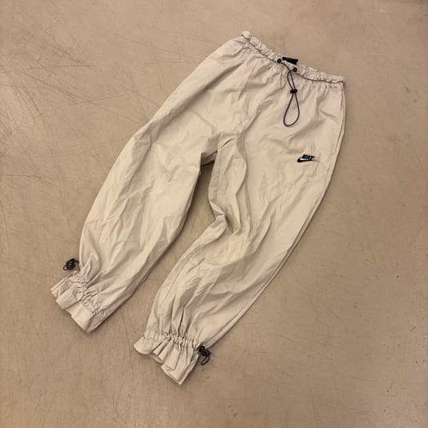 나이키 우븐 스트링 아이보리 팬츠