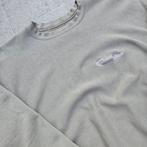 Champion 90's 프리미엄 리버스위브 레어 올리브그린 스웻셔츠
