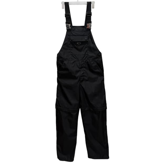 프라다 트랜스폼 리나일론 오버롤즈 멜빵바지 (50) 