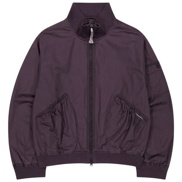 코이세이오 더스티 코튼 봄버 자켓 퍼플 1사이즈