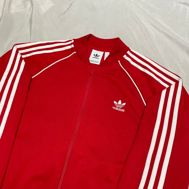 아디다스 져지 빨강