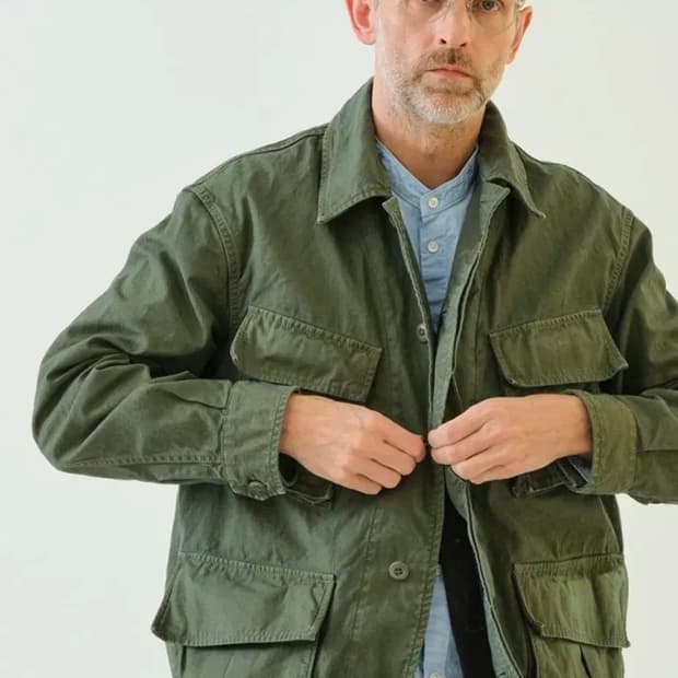 [L] 새상품/사쥬드크레 퍼티그 자켓