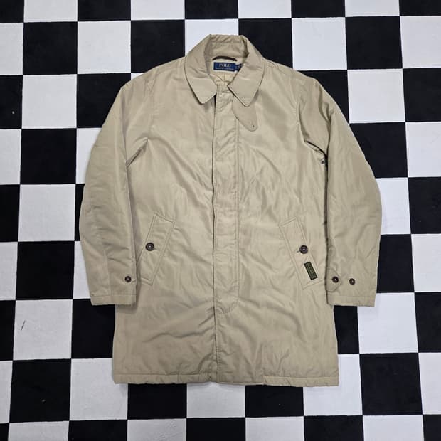 S 폴로랄프로렌 패딩코트 베이지