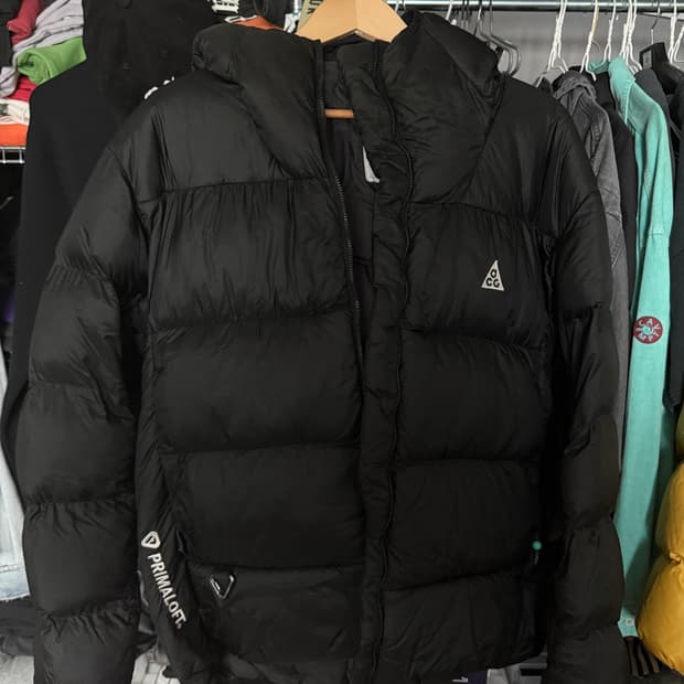 [M] 초판 나이키 ACG 써마핏 루나 레이크 패딩 블랙