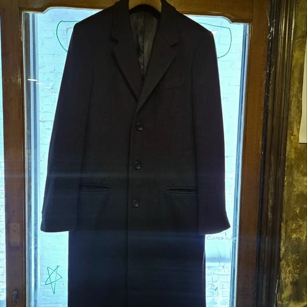 아르마니 꼴레지오니 체스터필드코트 