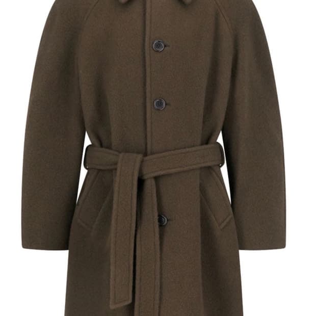 [M]아모멘토 25FW Raglan 남자 코트 브라운 새상품