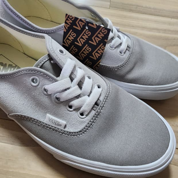 반스어센틱스니커즈신발브라운270