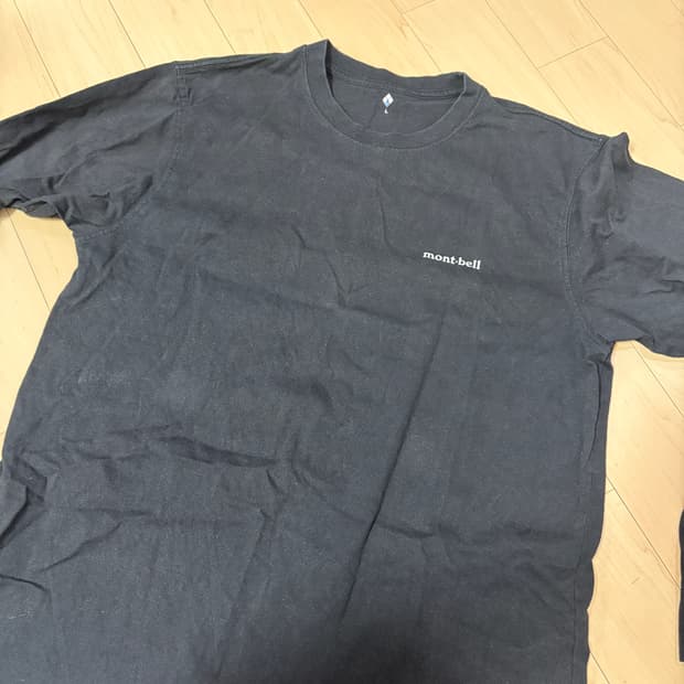 몽벨 롱슬리브 블랙 라지