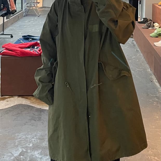 라퍼지스토어 피쉬테일 카키 자켓 H2262