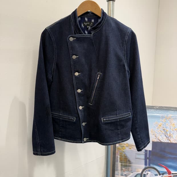 아네스베 스티치 데님자켓