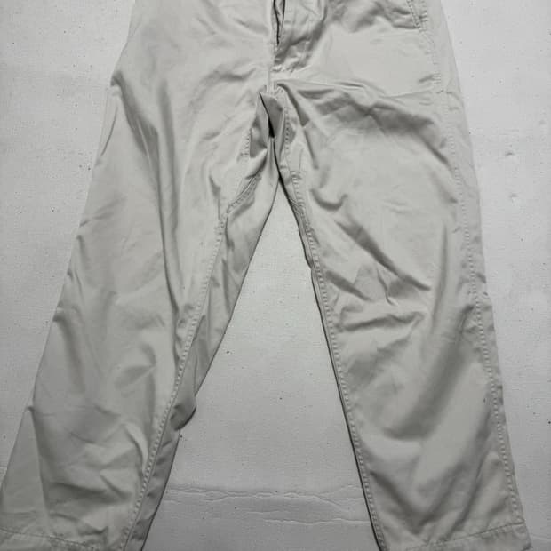 나나미카 치노 와이드팬츠 드라이샌드 34