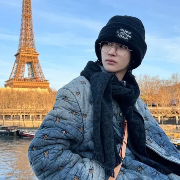 [L] 루이비통 컬렉션라인 퍼렐 청패딩