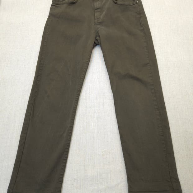 마시모두띠 카키색 남성 면바지