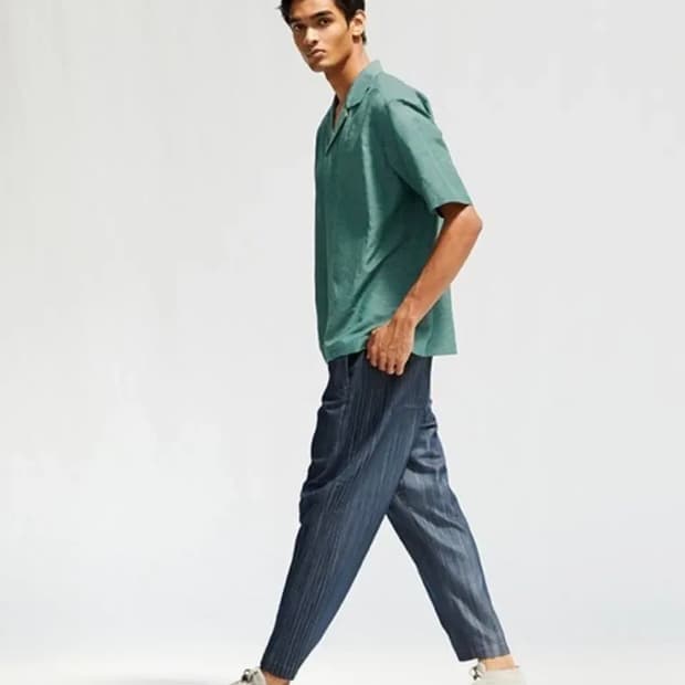 [2] IM MEN PLEATS DENIM (Indio Blue)