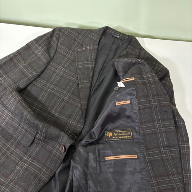 95-100 마에스트로 로로피아나 캐시미어 울 블레이저