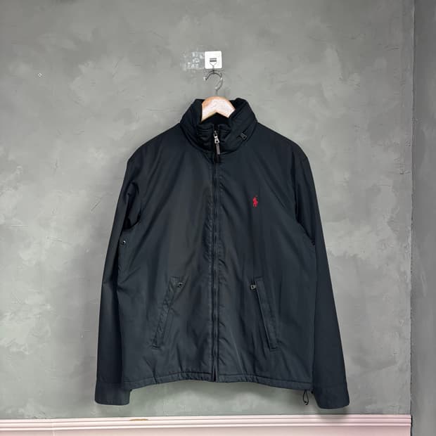 폴로 랄프로렌 페리 누빔 자켓 블랙
