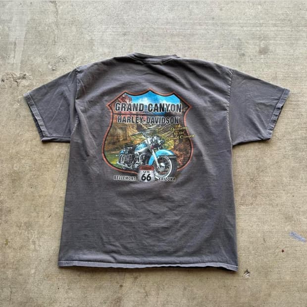 빈티지 Harley Davidson 티셔츠 XL