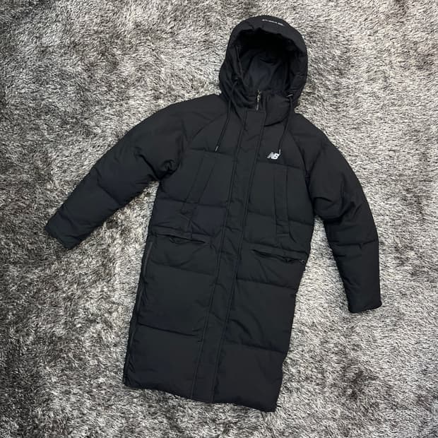 뉴발란스 여성 덕다운 롱패딩 80(XS)