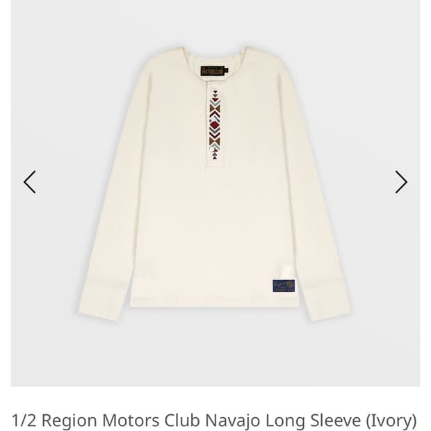 사파리스팟 롱슬리브  1/2 Region Motors Club 