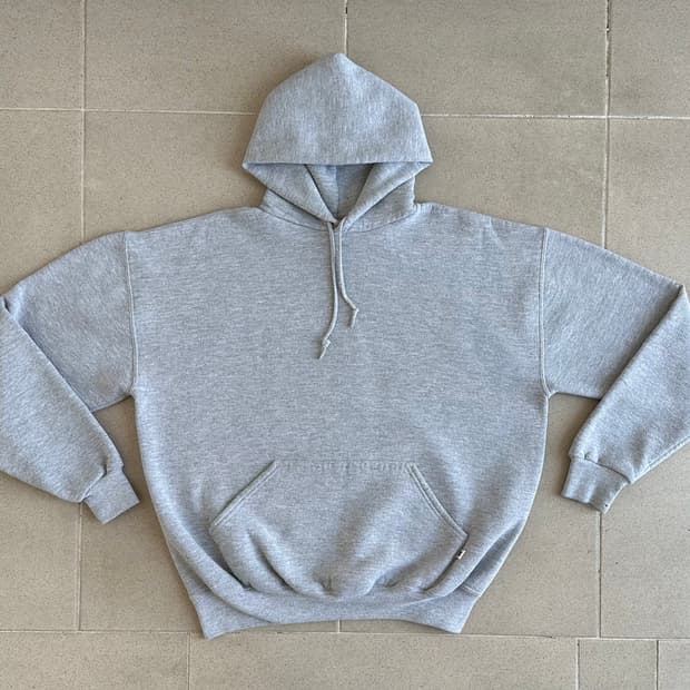 90s 빈티지 러셀 후드 그레이 XL