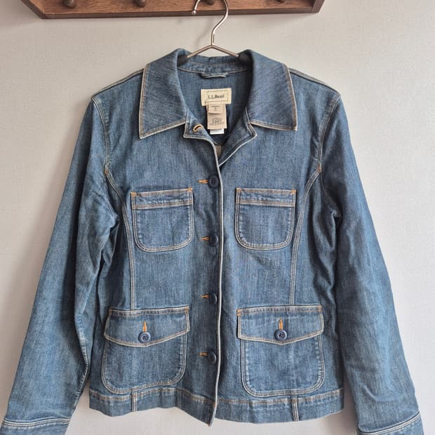 엘엘빈 L.L.Bean 여성 데님 워크자켓
