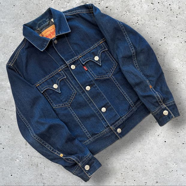 [M] 00s 리바이스 01105-0370 타입원 데님 자켓 D805
