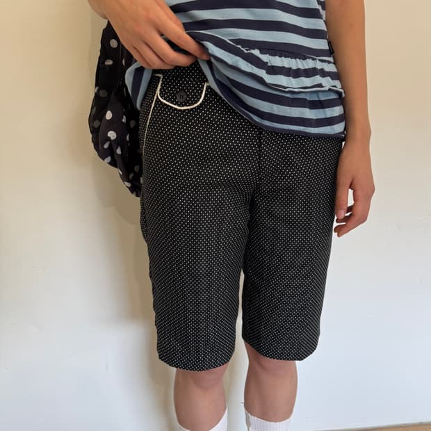 Dot Bermuda Pants