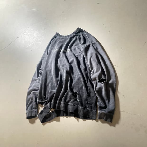 KZ Atelier Distressed Sweatshirt