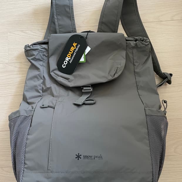 스노우피크 코듀라 백팩 그레이 새상품