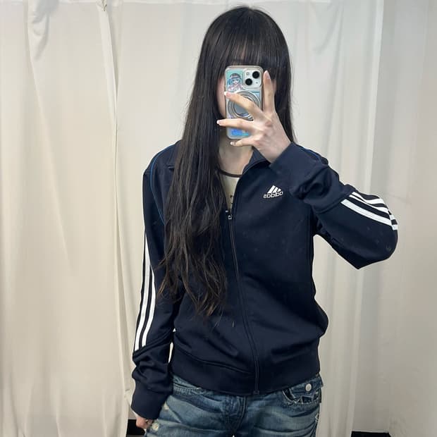 Adidas navy martial arts jersey