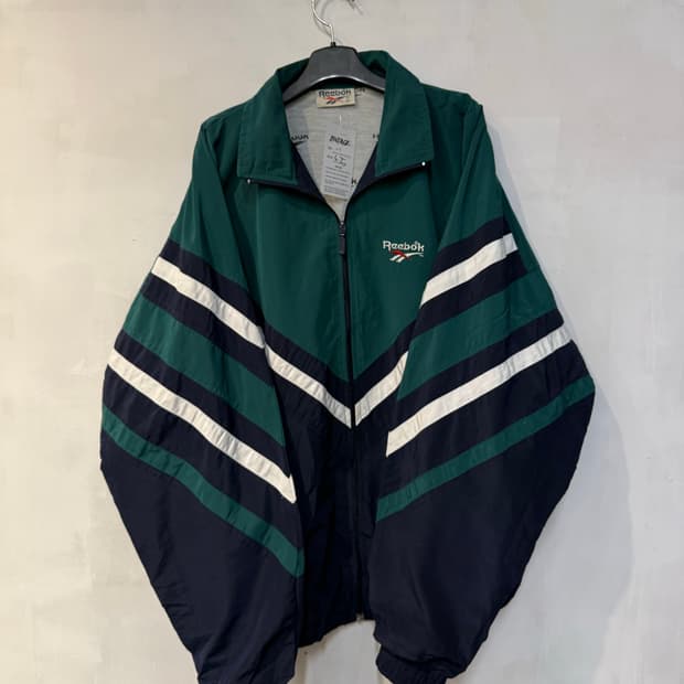 리복 그린 올드스쿨 바람막이