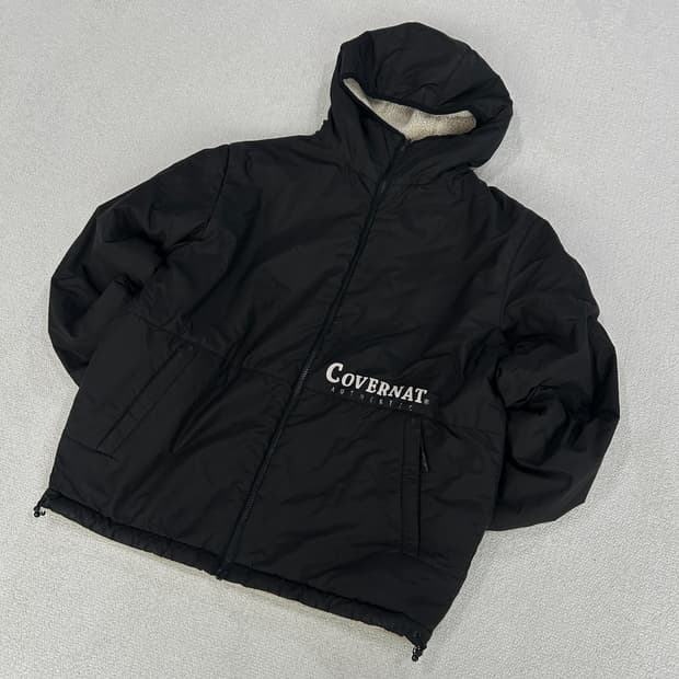 커버낫 뽀글이 양면 자켓 