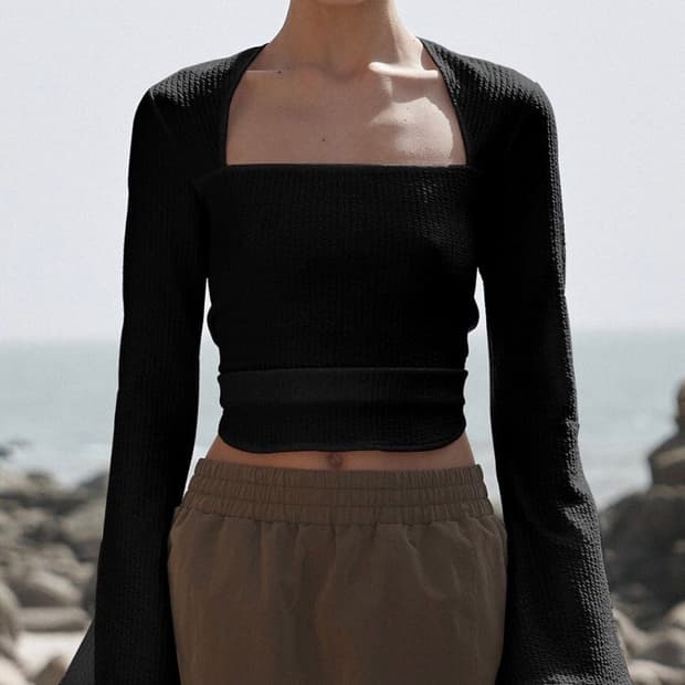 제이청 레나 리본 래쉬가드 S