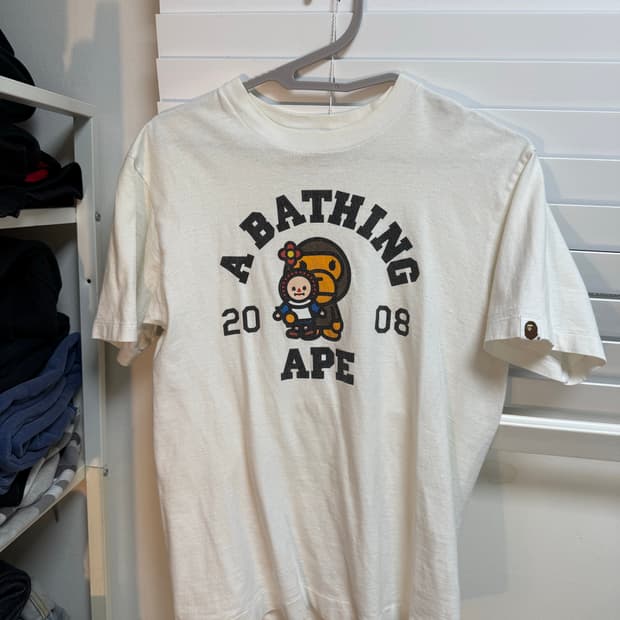 베이프 베이비마일로 반팔