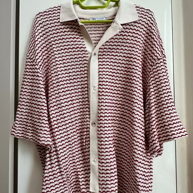 ZARA 자라 JACQUARD 가디건 XL