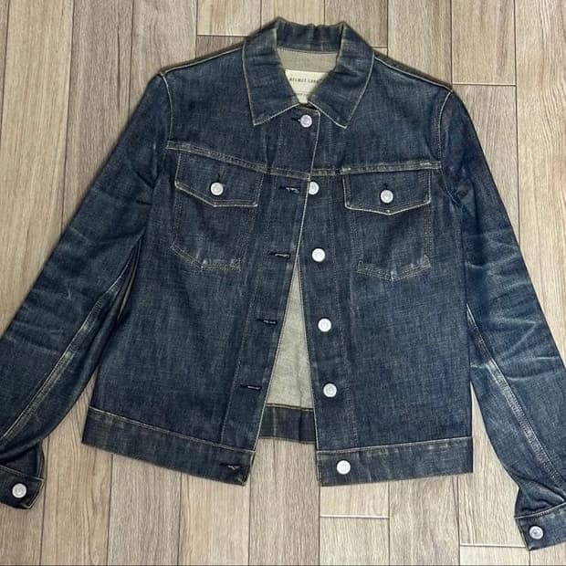 헬무트 랭 이탈리안 데님 재킷