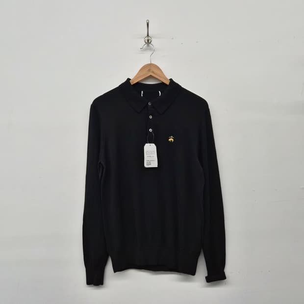 브룩스브라더스 블랙 긴팔 니트 남성 M