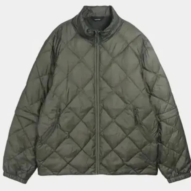 새상품 하이킹패트롤 패딩 카키 xl